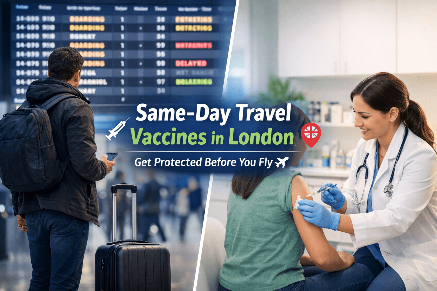 Same Day Travel Vaccinations in London — What's Possible?